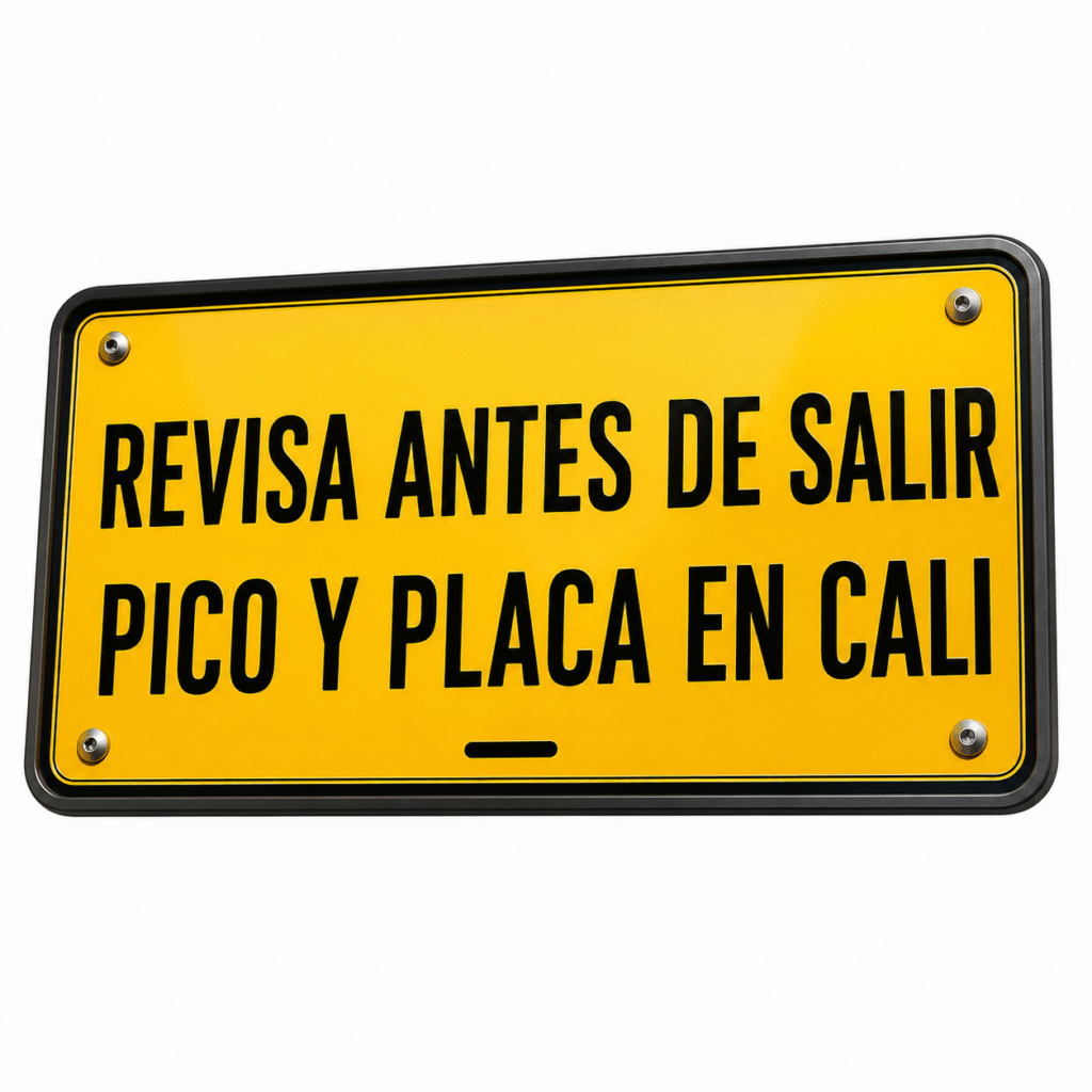 Nuevo Pico y Placa en Cali 2026: Todo lo que Debes Saber sobre la Rotación del Segundo Semestre placa de pico y placa cali